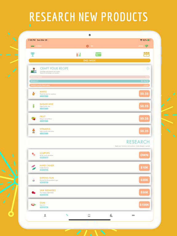 Candy CEO - Business Simulator iPad screenshot 6 - Games app