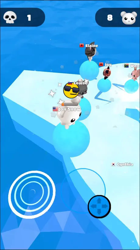 Petwar.io - Snowball war