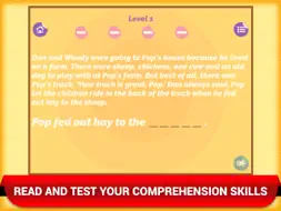 Reading Comprehension Kids App screenshot 5