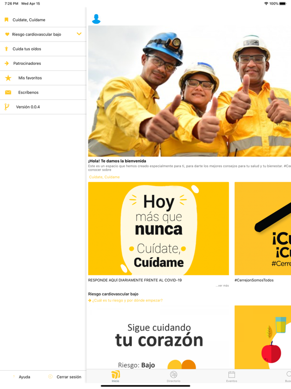 Screenshot #5 pour Cuídate, Cuídame