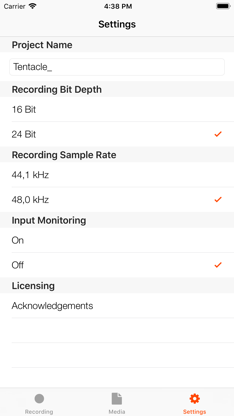 Timecode Audio Recorder screenshot 3