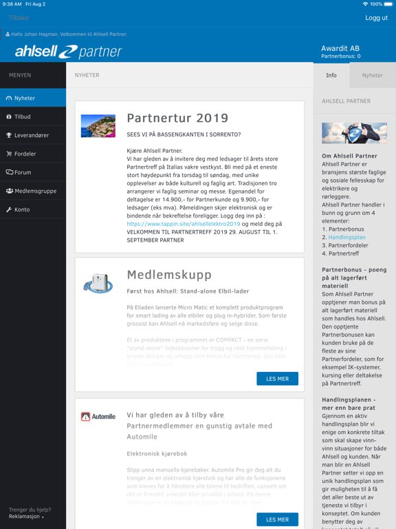 Screenshot #4 pour Ahlsell Partner