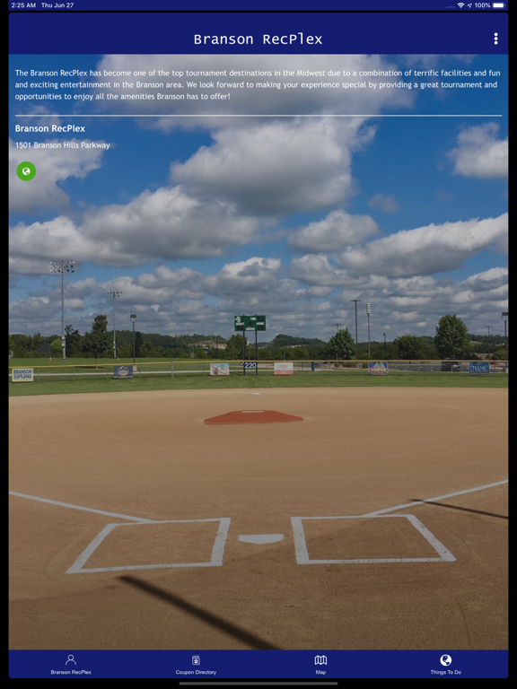 Screenshot #5 pour Branson RecPlex Players Guide