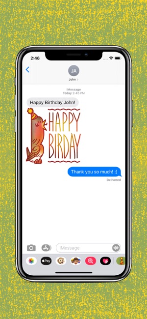 Birthday Pun Stickers(圖2)-速報App