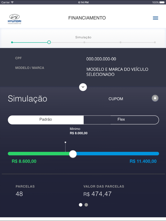 Screenshot #6 pour Concessionário Hyundai Financ