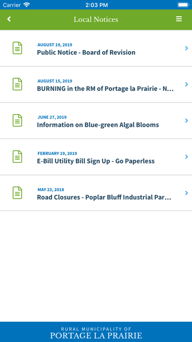 App screenshot