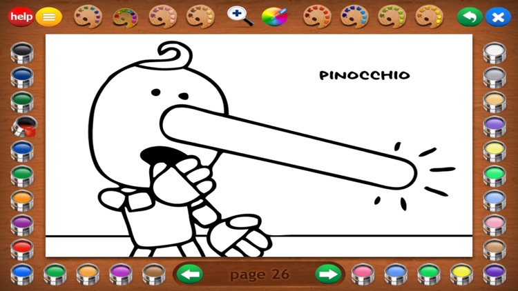 Fairy Tales Coloring Book screenshot-4