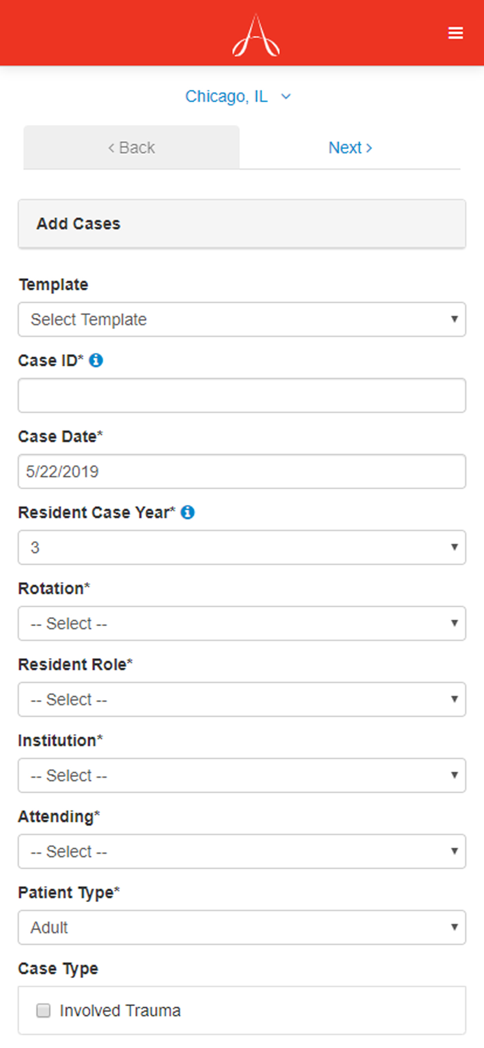 ACGME Case Logs