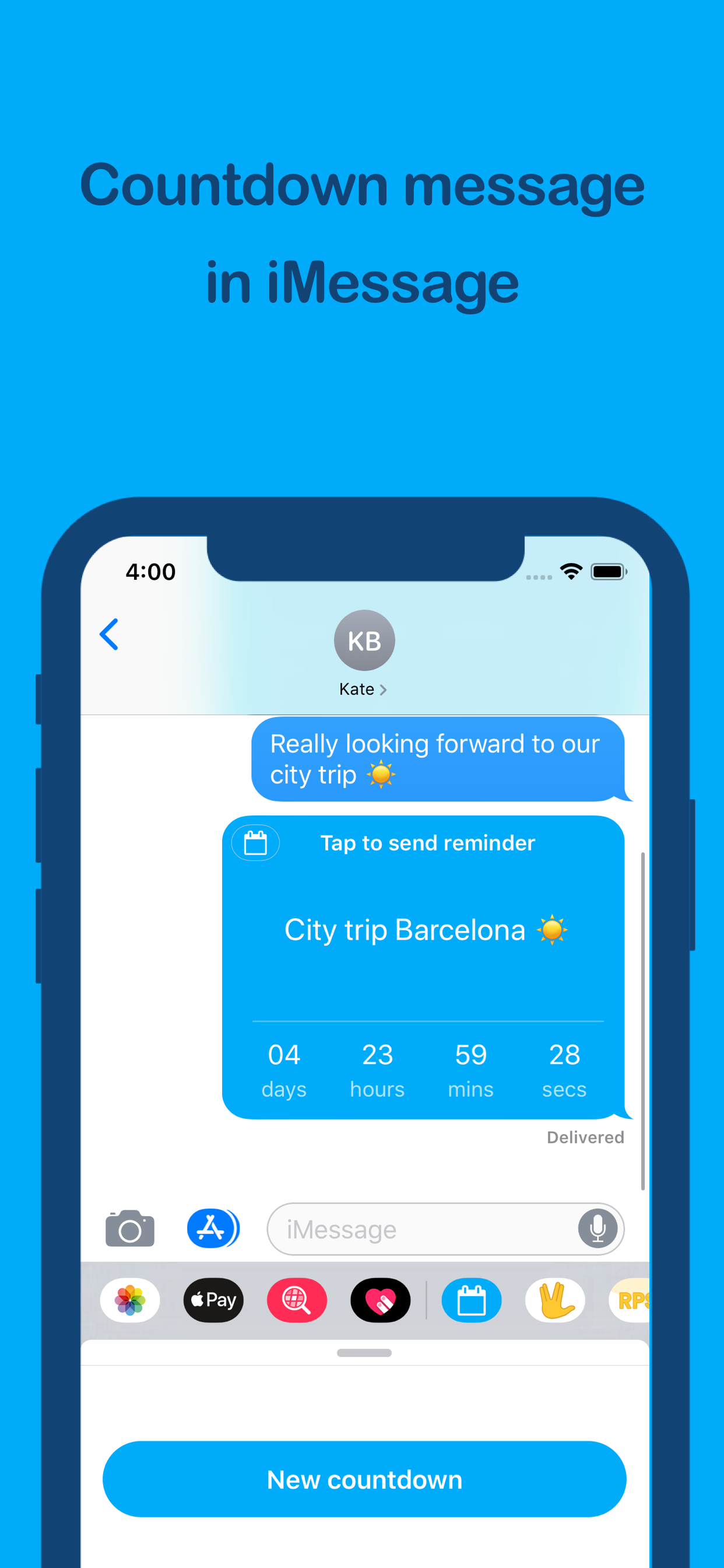 CountDown Message
