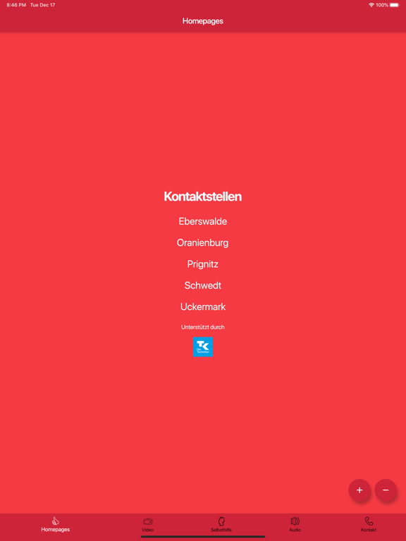 Screenshot #4 pour Selbsthilfe Brandenburg Nord
