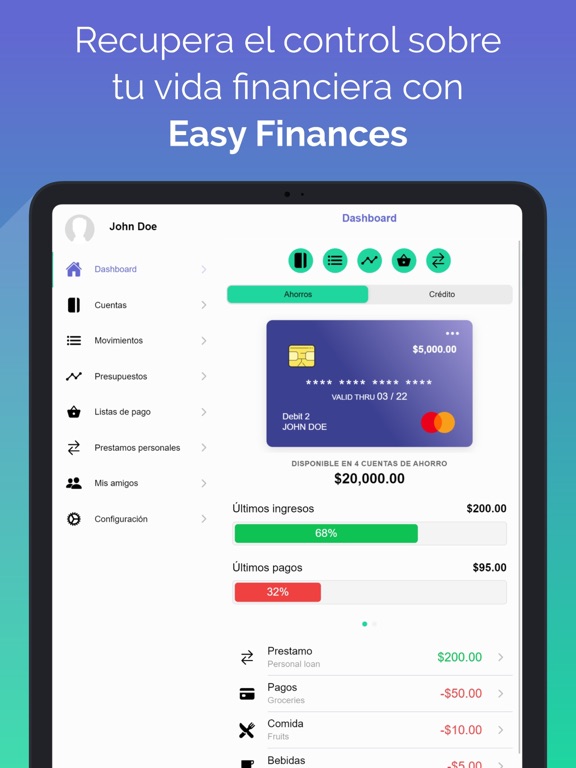 Screenshot #4 pour Easy Finances