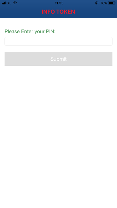 InfoToken Screenshot