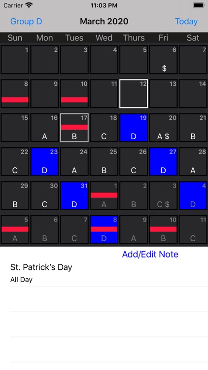 NYC FD ABCD Calendar