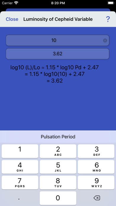 Astrodynamics Calculator screenshot 3