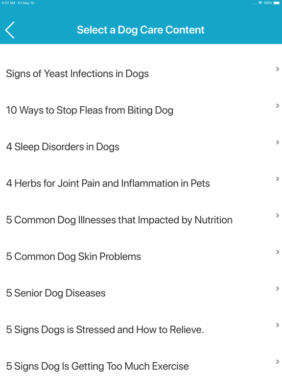 Veterinary Manual iPad screenshot