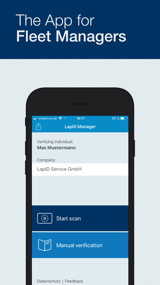 #1. LapID Manager (iOS) Ved: LapID Service GmbH