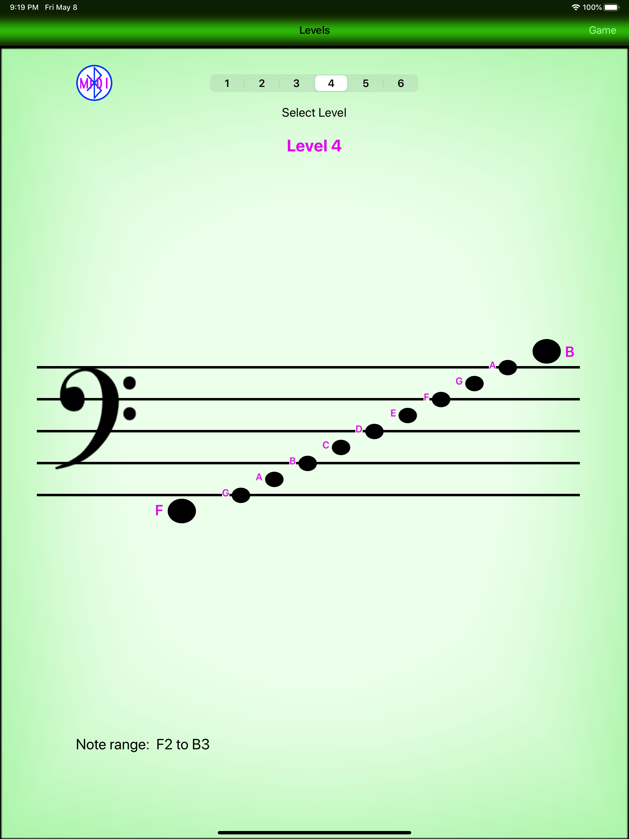 Speedy Note: Bass Clef