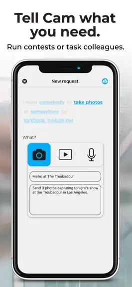 Game screenshot Cam: Request Photos & Videos mod apk