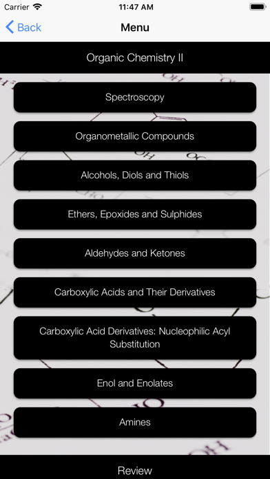 Organic Chemistry Challenge Screenshot