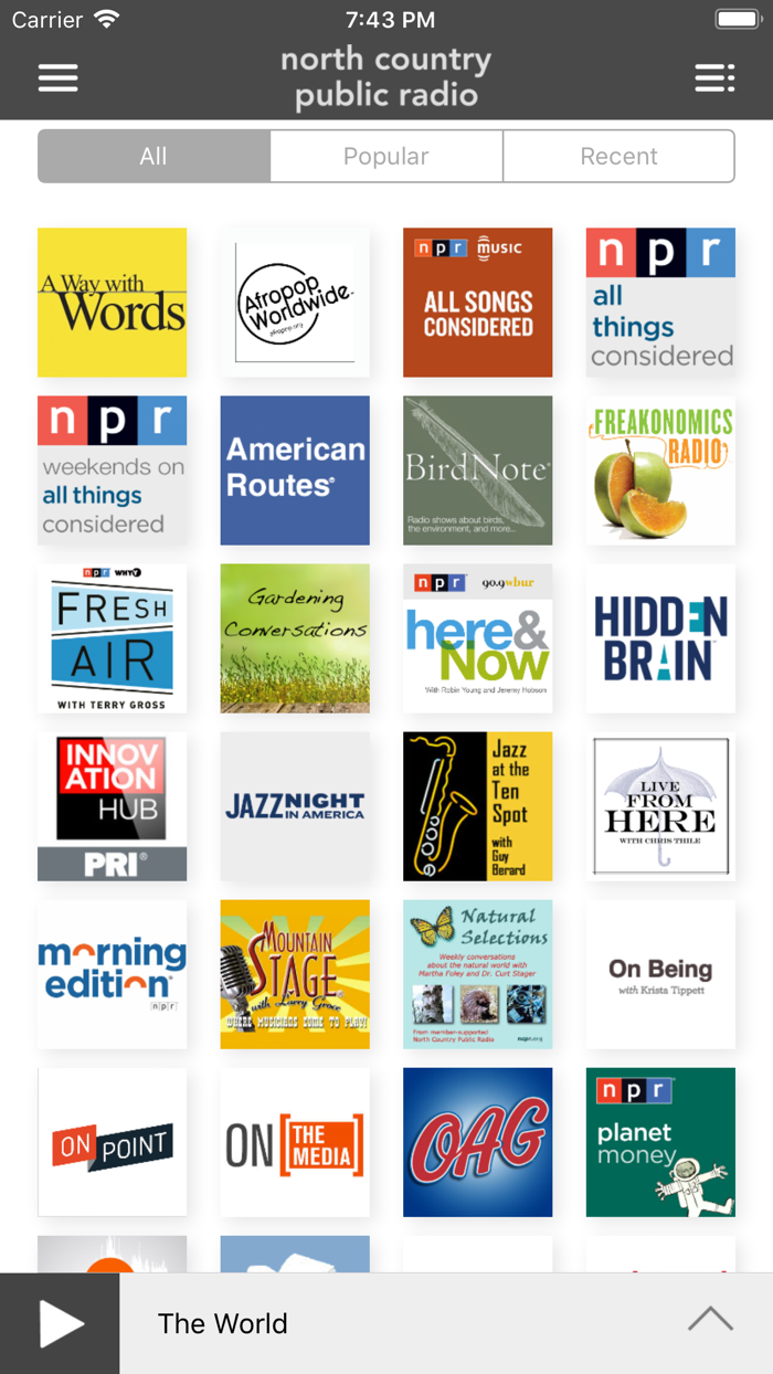 NCPR Public Radio App