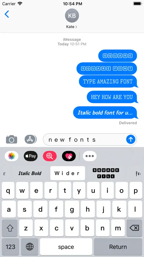 New Fonts for iPhone