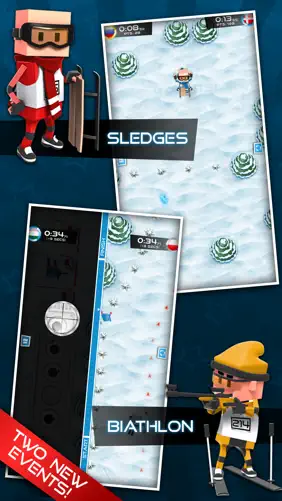 Flick Champions Winter Sports screenshot 1