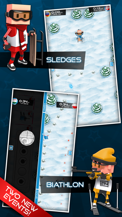 Screenshot #1 pour Flick Champions Winter Sports