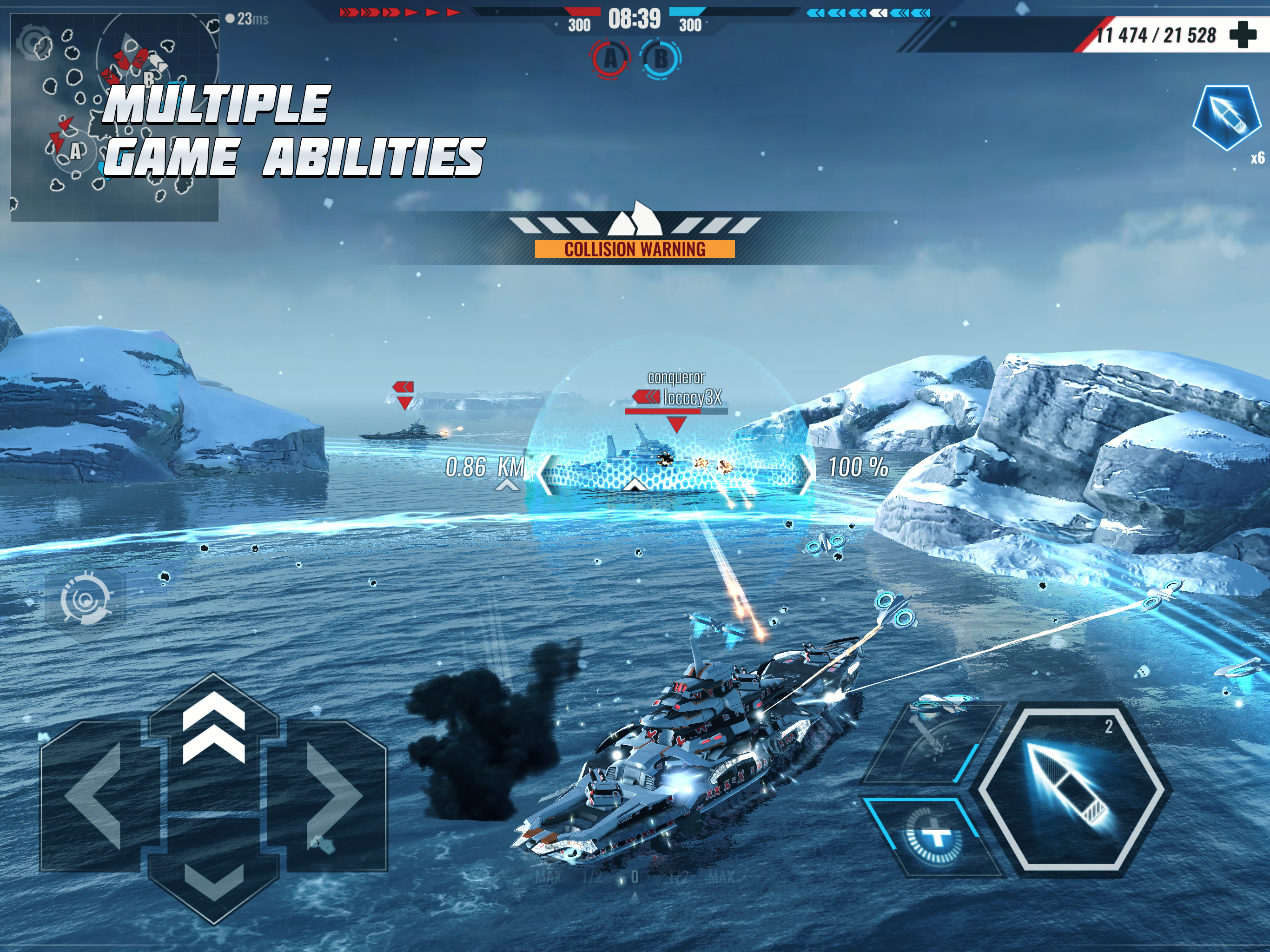 Pacific Warships: War Shooter screenshot 14