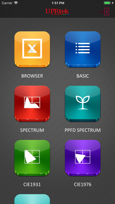 uSpectrum PAR Screenshot