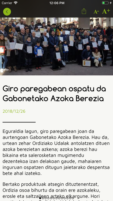 Ordiziako Azoka Screenshot