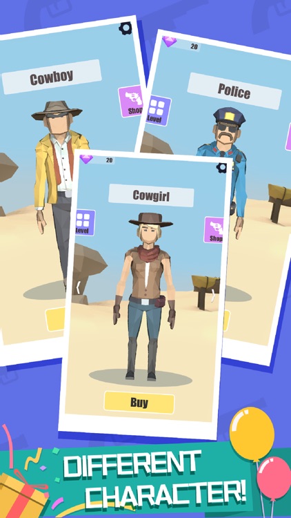 Cowboy war 3D screenshot-6