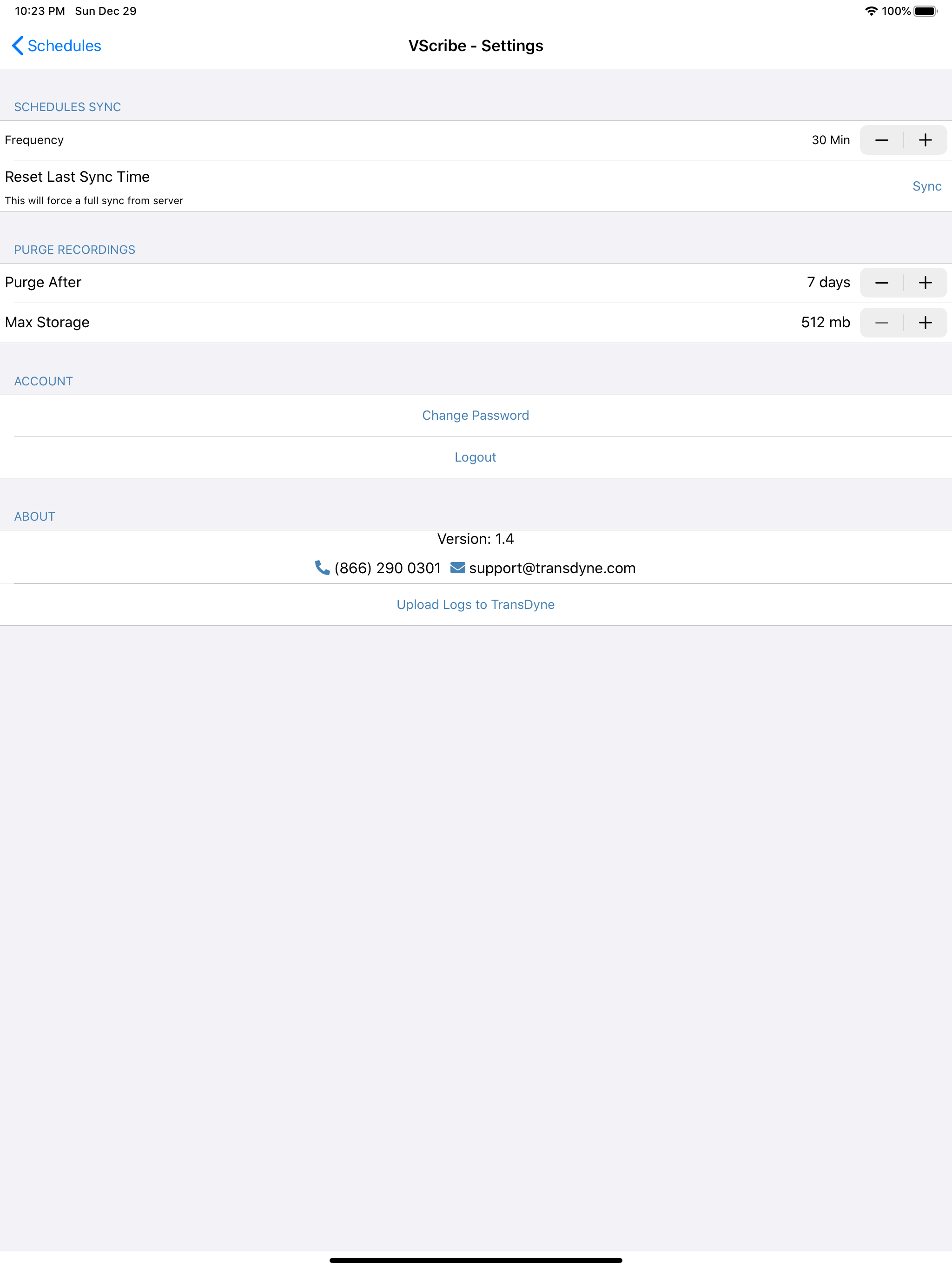 vScribe screenshot 9