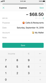 CashSync: Expense tracking screenshot