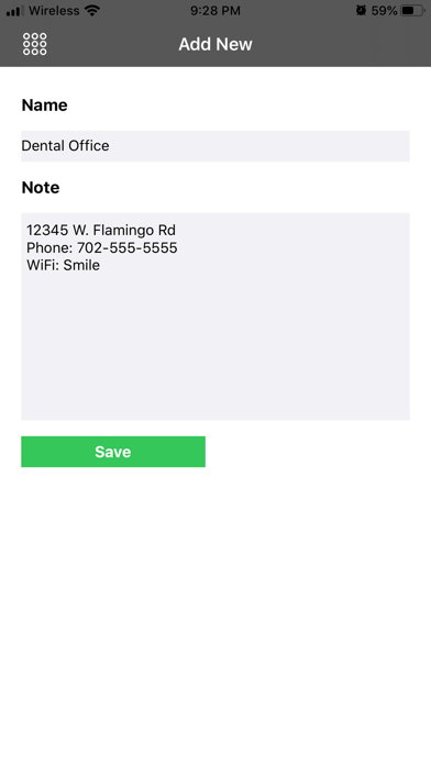 Screenshot #3 pour Quick Location Note