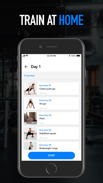 HomeFit Men: Home Workoutsのおすすめ画像3