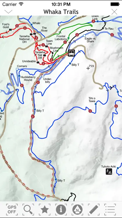 Screenshot 3 von 5 zu TrailMapps: Rotorua