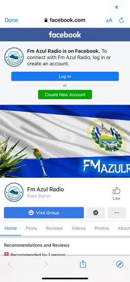 Game screenshot FM Azul Radio apk