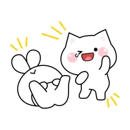 Cat and Bunny In Love app icon