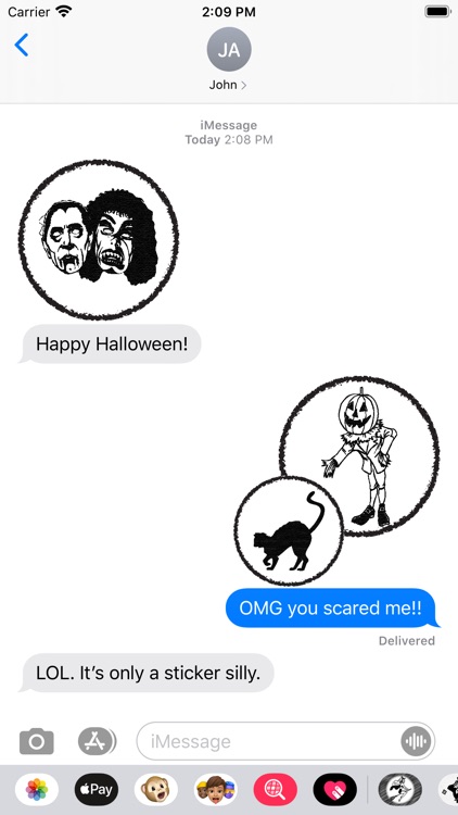 Creepy Halloween - Stickers