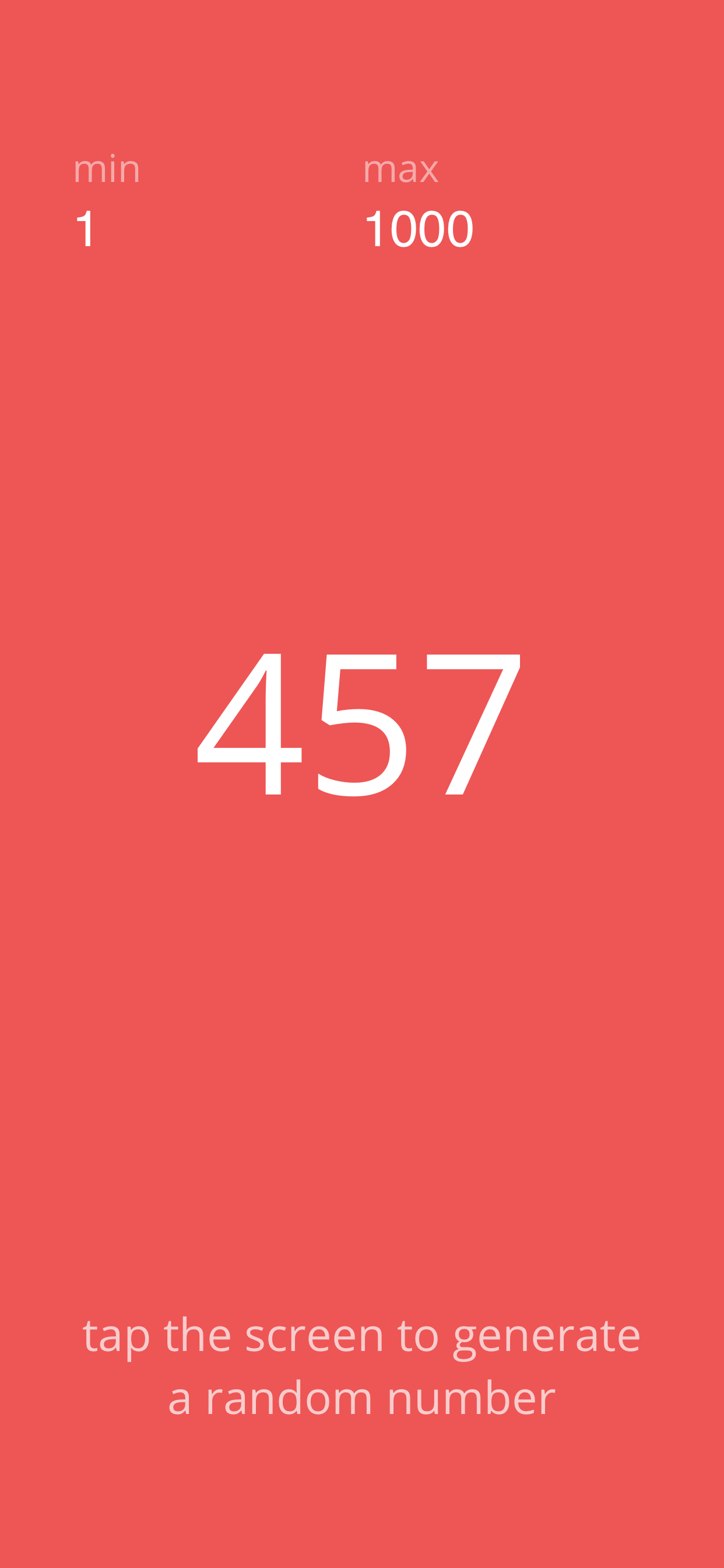 A Random Number Generator