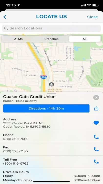 Quaker Oats CU for iPhone screenshot-6