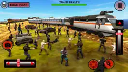 Game screenshot US Army Shooting Train Zombie apk