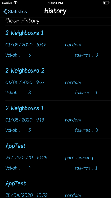 App screenshot