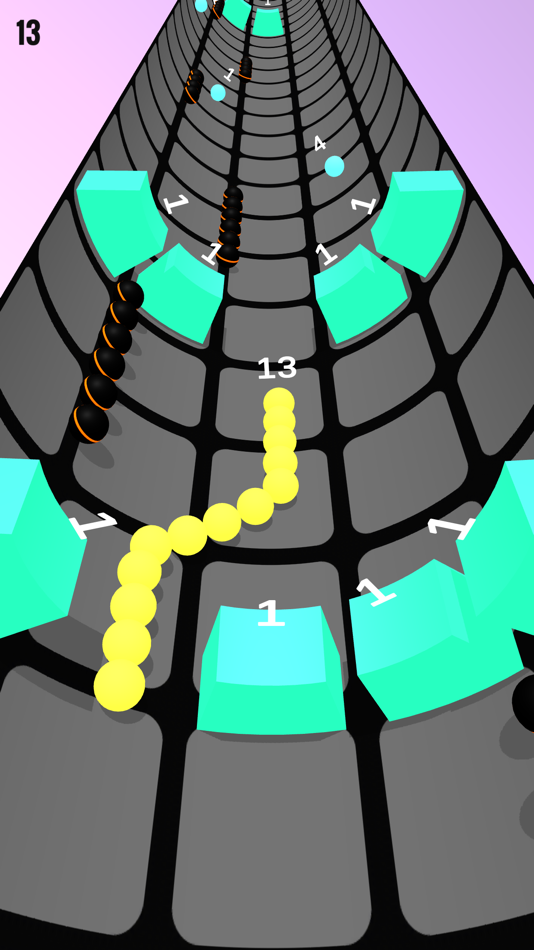 #1. Rolly Snake Vs Vortex Block (iOS) By: 广杰 周