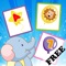 Amazing Match - All in 1 Educational Brain Training Games for Kids Free