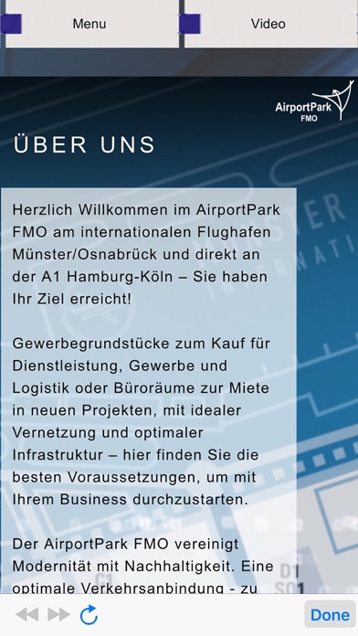 AirportPark FMO Screenshot