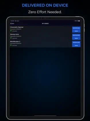Immagine dello schermo 3 Videoblast - Titles & Intros iphone