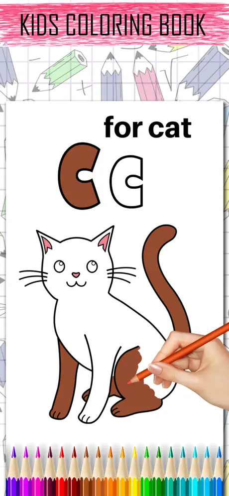 Kids Coloring book educational