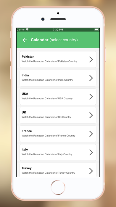 Screenshot #3 pour Ramadan Calendar 2020:Azan,Dua