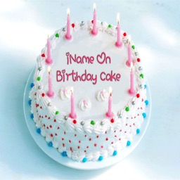 iName On Birthday Cake